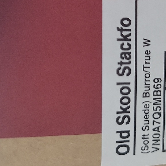 Van's old school Stackfo platform Brand new in the box authentic. - Picture 12 of 13